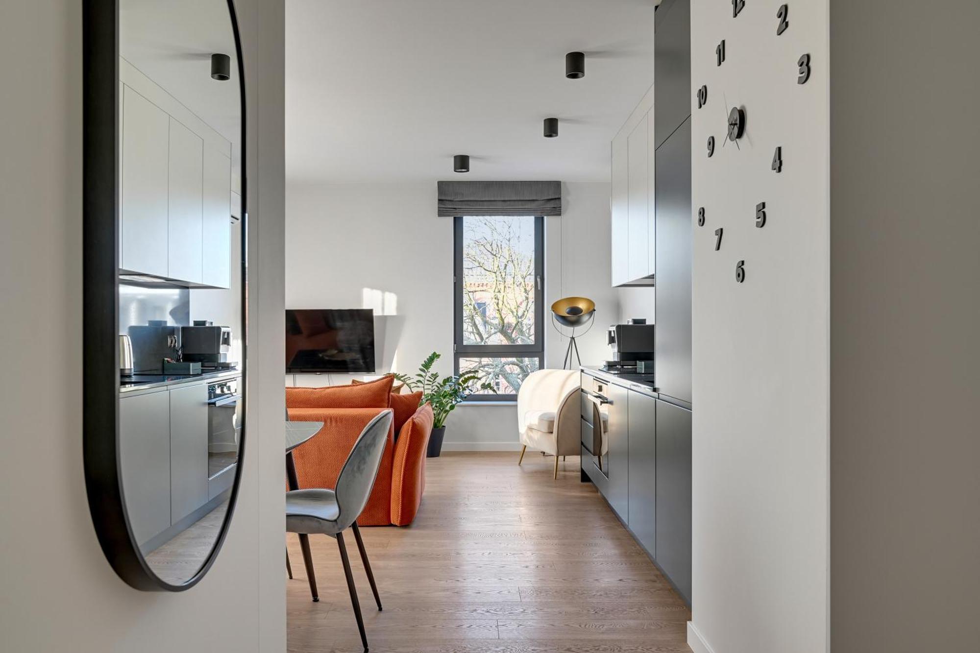 Scala 60K City Center Apartments With Parking By Lion Apartments 格但斯克 外观 照片