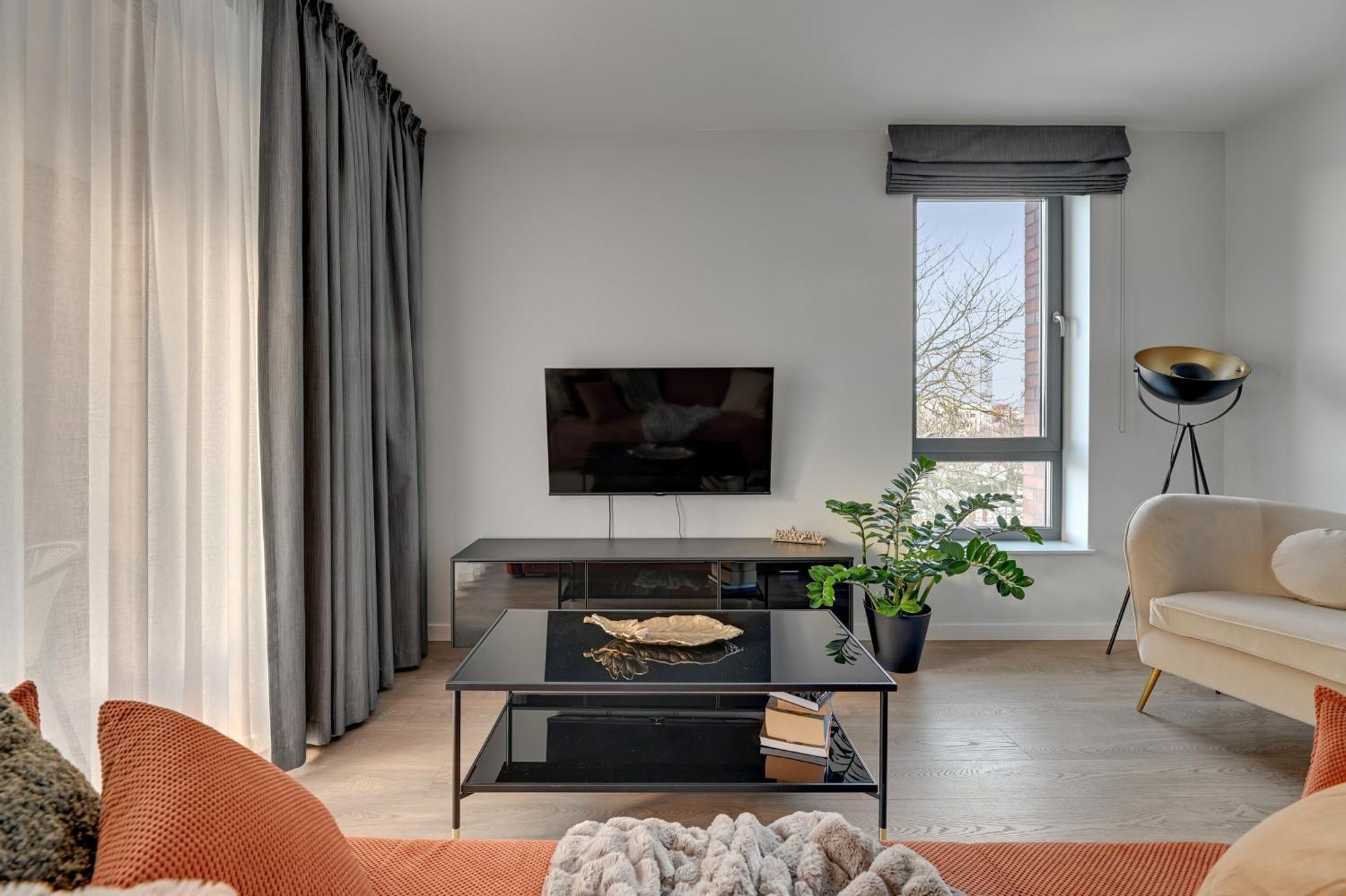 Scala 60K City Center Apartments With Parking By Lion Apartments 格但斯克 外观 照片