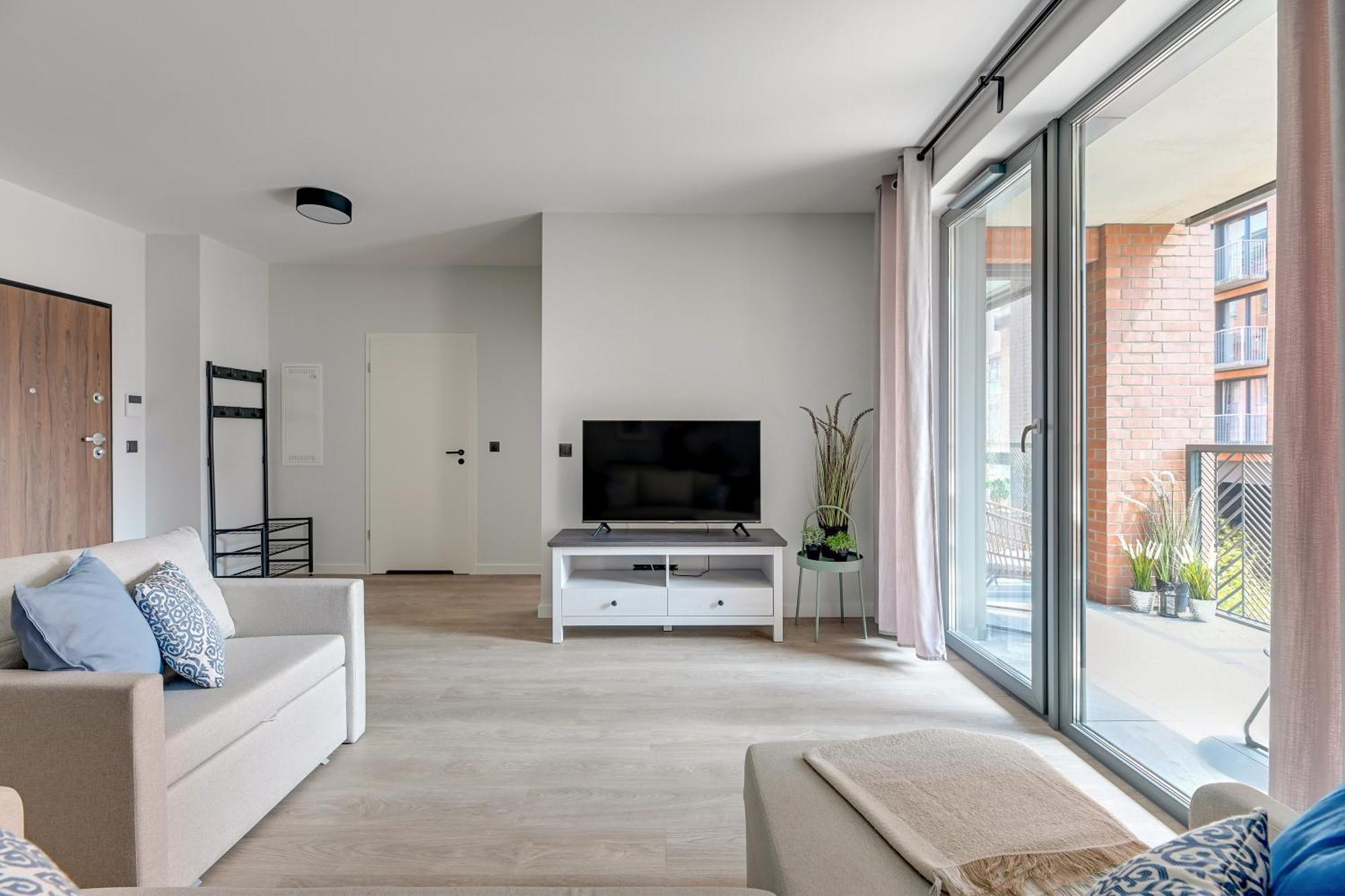 Scala 60K City Center Apartments With Parking By Lion Apartments 格但斯克 外观 照片