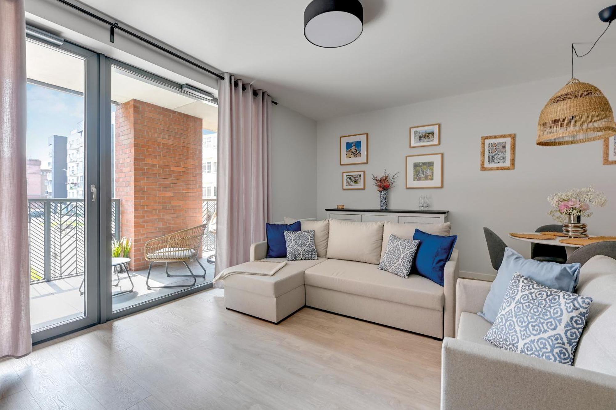 Scala 60K City Center Apartments With Parking By Lion Apartments 格但斯克 外观 照片