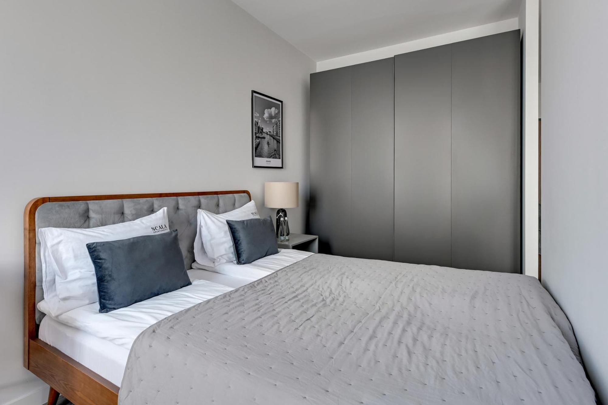 Scala 60K City Center Apartments With Parking By Lion Apartments 格但斯克 外观 照片