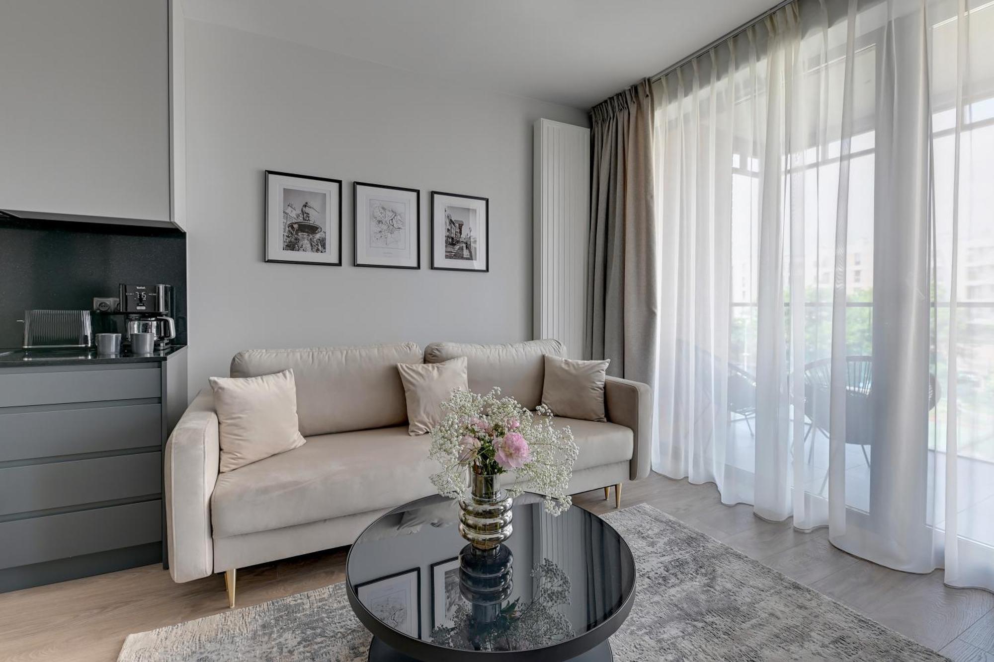 Scala 60K City Center Apartments With Parking By Lion Apartments 格但斯克 外观 照片